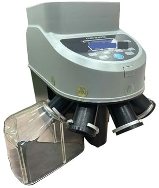 Trieuse automatique de pièces à grande vitesse XD-1000, trieuse électrique de pièces mixtes, compteur de pièces professionnel à 7 chiffres Haute efficacité(RMB)