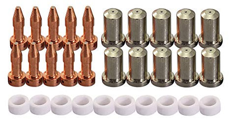 RIVERWELD PT-23/27 Plasmabrenner-Set 33366XL 33418 80A 33367 30 Stk