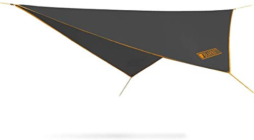 Bear Butt Rain Fly Easy Set Up Portable Hammock Tarp Shelter - Made of Quality Lightweight Waterproof Tent Polyester - Perfect Cover While Backpacking Outdoors Camping and Hiking (Orange)