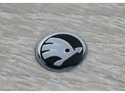 Emblema de Skoda 5E0837891 para Llave del Coche, de Contacto, Mando a Distancia