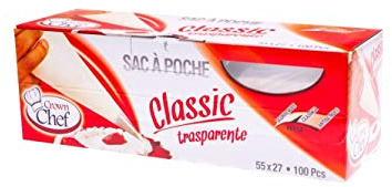 MAQA Sac a poche rotolo usa e getta trasparente finger food confezione 100 Pz 1