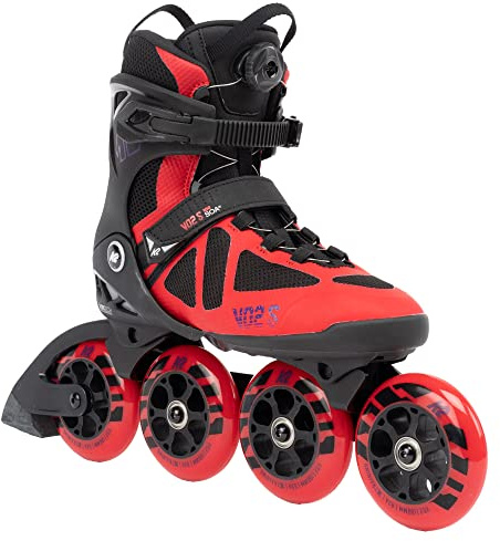 K2 VO2 S 100 BOA Inline Skate 2021 Black/orange/red