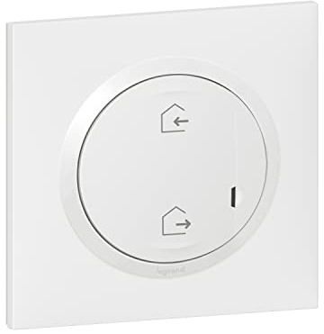 Commande Générale Départ/Arrivée pour Contrôle Associé de Lumières, Volets Roulants, Prises Connectées - Installation Connectée Dooxie with Netatmo Complet - Finition Blanc - 199236 - Legrand
