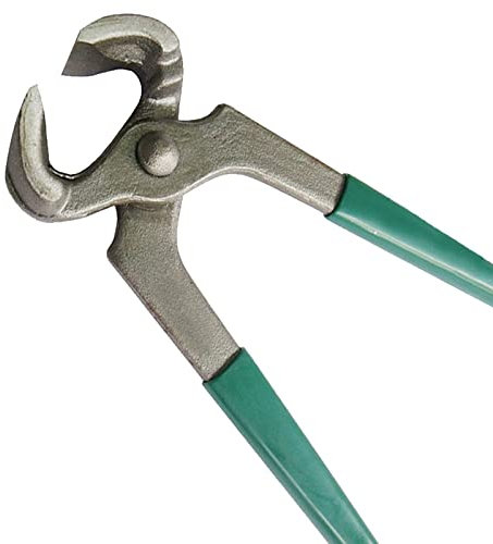BEESOM End Cutting Pliers, 201mm Carpenters Pincers, Heavy Duty Staple Remover Tools, Wire Cutting Nippers with Comfort Grips,24pieces