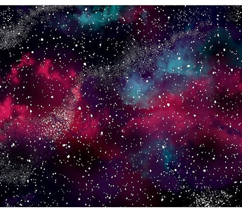 murando Fototapete Premium-Vlies Weltraum 350x256cm Foto Tapete Schlafzimmer Wohnzimmer Vliestapete XXL Wandtapete Motivtapeten Bildtapete 3d Effekt Wand Dekoration Galaxy Universum Kosmos Himmel