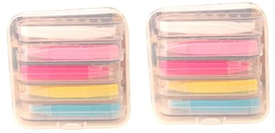 Pinzas para Lentes de Contacto de Colores 2 Cajas Plástico | Portátiles y Ligeras, para Llevar en Bolsa o Bolso, Ayuda a Recoger la Lente Seguridad Color Aleatorio