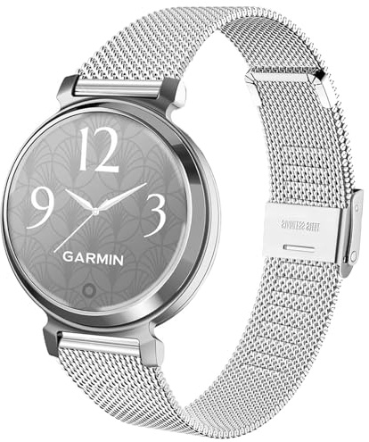 VELULYX Metallband Kompatibel mit Garmin Lily 2, 14mm Edelstahlband für Garmin Lily 2 Damen