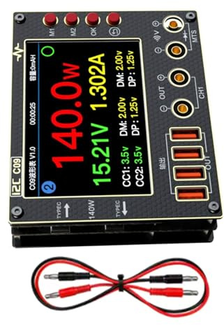 Multímetro digital avanzado de dos canales con pantalla IPS de alta velocidad y pantalla de cortocircuito profesional para pruebas eléctricas de alta velocidad