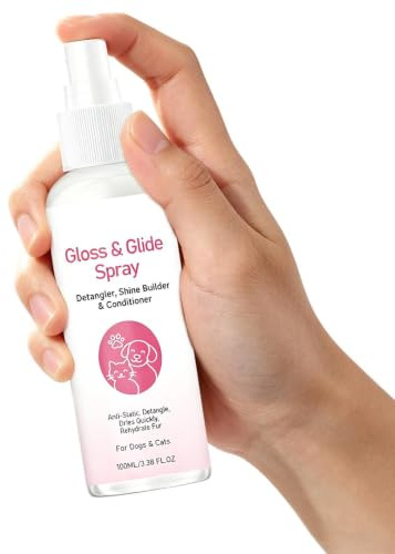 Hundhårs Spray 100 milliliter Naturlig Vattenfri Glanspälsrengöring