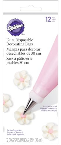 Wilton Mangas Pasteleras Desechables 30cm, 12u
