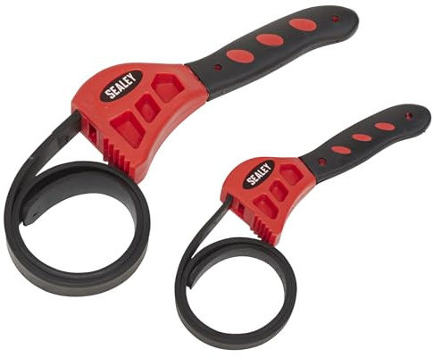 Sealey Ak6408 Strap Wrench Set 2Pc