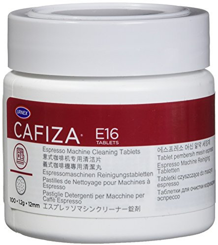 Urnex Cafiza Espresso Machine Cleaning Tablets, 1.2 g, Pack of 100