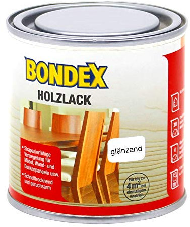 BONDEX Holzmöbelfarbe für den Innenbereich, farblos matt, 750 ml