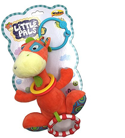WinFun – Rassel die Giraffe Patch Reifen, Little Pals (CPA Toy 0117)