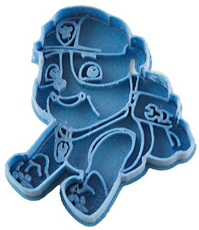 Cuticuter Paw Patrol Rumble Ausstechform, Blau, 8 x 7 x 1.5 cm