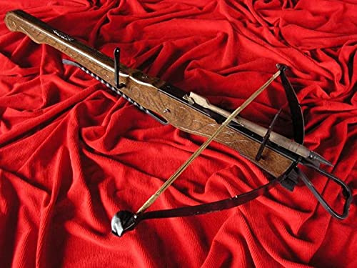 Holzarmbrust XV Jahrhundert 78 cm AG3F.01 Mittelalterliche Armbrust für historische Rekonstruktion für einen Sammler oder als Geschenk Feuert Nicht.