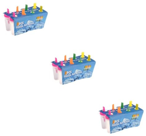 ABOOFAN 24 Pièces moules à glaces moule esquimaux à sucettes glacées a esquimaux machine à glaçons à glaçons pour congélateur sorbetière congélateur Popsicle Paquet