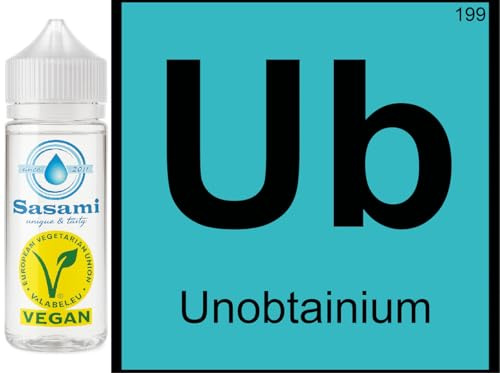 Unobtainium Aroma Concentrado - Vegano - Sasami - 100ml