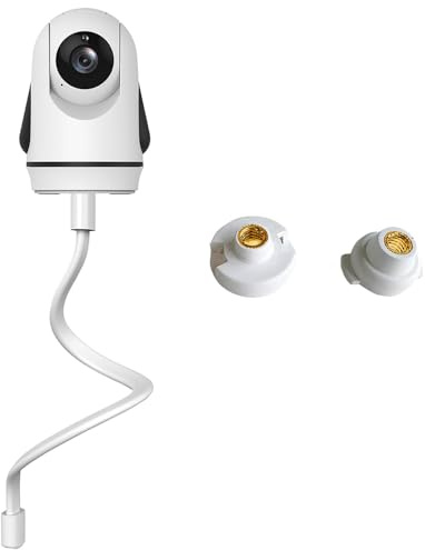 Soporte para monitor de bebé HelloBaby HB65/HB6339/HB66/HB6550/HB248/HB6550 Pro/HB6558/HB40, soporte flexible para cámara de bebé para monitor de bebé, compatible con la mayoría de monitores de bebé