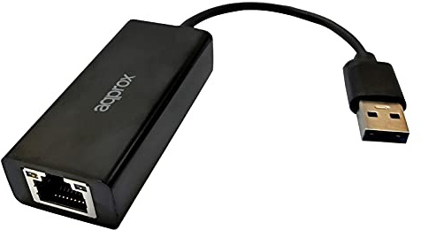 Ethernet-Adapter – USB 2.0-Adapter mit 10/100 Mbit/s, einfache Verbindung, kompakt und leicht, ideal für Geräte ohne Ethernet-Anschluss