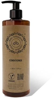 Bube Botanicals, Acondicionador Capilar, Desenreda y Revitaliza, Aroma Fresco de Romero, Limón y Tomillo, 100% Natural, Producto Vegano Certificado, Ideal para Hogares y Hoteles, 380ml