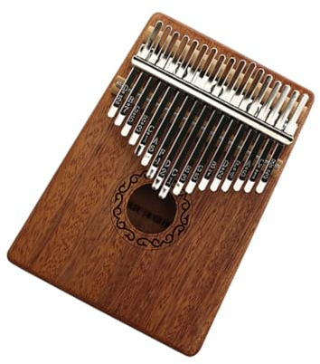 NOLITOY Vintage Daumenklavier Tasten Aus Akazienholz Für Anfänger Fingerklavierinstrument Mit Kompaktem Design Leicht Tragbar Für Musik Zu Hause Oder Unterwegs