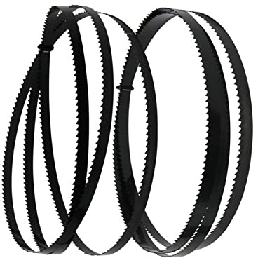 Bandsägeblatt aus Kohlenstoffstahl 2 stücke SK5 Bandsäge * 9,5 * 0,35mm Bandsägeblatt 1790mm for 10 HBS250 HBS261 921400 F28186A(TPI 6)