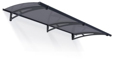 Palram Canopia Aquila Door Canopy, Grey, 2050