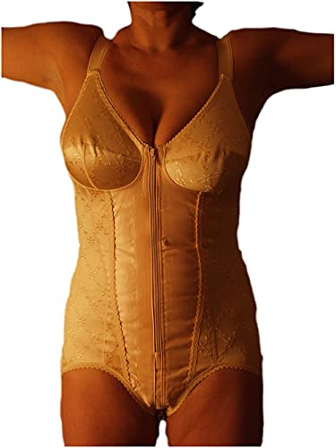 BODYPERFECT Body Contenitivo Snellente con Corsetto Stringente Guaina Contenitiva Coppa D Made in Italy