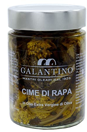 Cime di Rapa fleurs de Brocoli à l'huile d'olive extra vierge 230gr