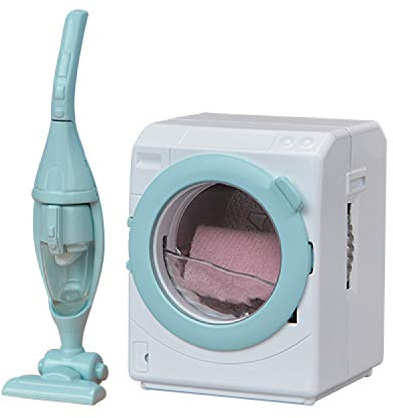 Calico Critters, Doll House Furniture and Décor, Laundry & Vacuum Cleaner