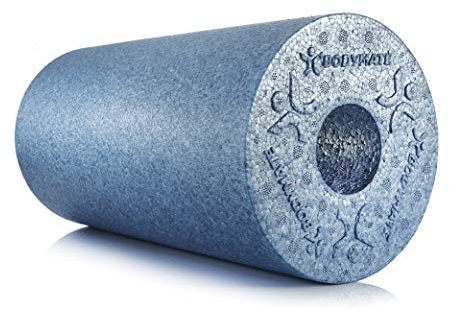 BODYMATE Foam roller STANDARD Medelhård Längd 30 cm Diameter 15 cm med gratis e-bok - Professionella foam roller-storlekar