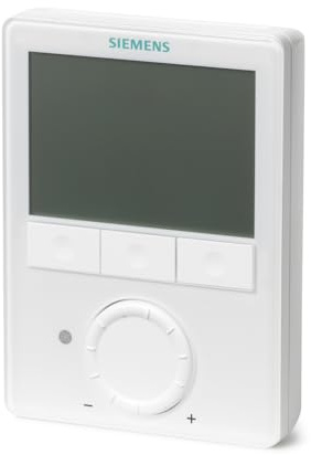 RDG100T | RDG100-T | S55770-T159 | Siemens Room Thermostat, AC 230 V, 7-Day Time Switch, Vertical