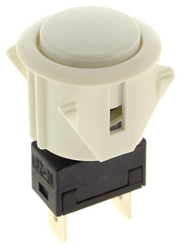 Interrupteur marche arrêt diam.21mm (295919-29544) Four, cuisinière 71X3392 BRANDT