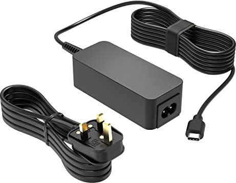 Charger Fit for Acer Chromebook Spin 311 314 315 C722 R721 CB315 CB314 | CB311 CP311 CB314-1H/1HT/2H/3H/3HT CB315-2HT/3HT/4H CB311-8H/8HT/9H/9HT/11H CP311-2H/3H CP315-1H Laptop Adapter