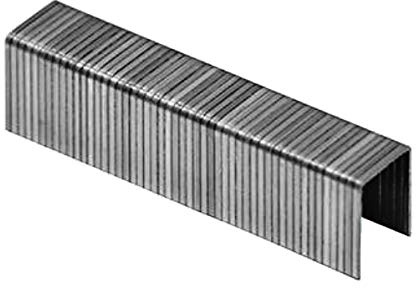 Faster Tools Tackerklammern Typ 53 6mm Feindrahtklammern für Holz, Stoffe etc. für z.b. Bosch Rapid Novu EGA 11,3mm Drahstärke Tacker (1000, 6mm (Typ53))