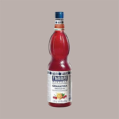 Lucgel Sciroppo per Granita al Gusto di Granatina Mixybar Fabbri - 1,3 Kg -