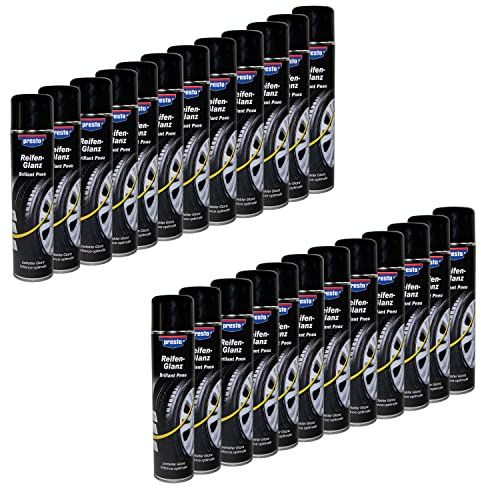 Reifenglanz Spray Reifenpflege Schutz Glanz Versiegelung Presto 383458 24 X 600 ml