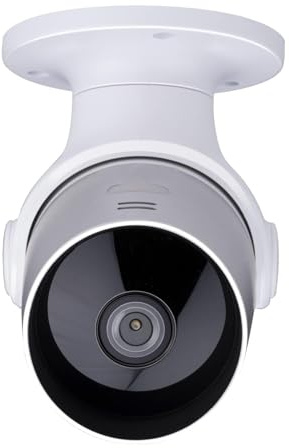 Alpina Smart Home WiFi Kamera - Full HD 1080p - Überwachungskamera Außen - Audio- und Bewegungssensor - Nachtsicht - mit App - IP65 Staub- und wasserdicht