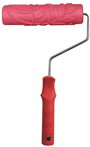 Wudaizhi Muster-farbwalze 7-Zoll-malerei-Roller Geprägte Farbrolle Dekorative Gummi-Roller DIY-Wand-Dekoration-Tool