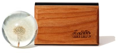 Drift Car Air Freshener - The Original Wood Air Freshener - Car Odor Eliminator - Long Lasting Scent - Auto Accessories - Metal Clip - Essential Oils - Clean Ingredients - Open Air Scent Starter Kit
