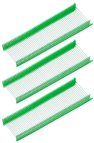 sourcing map 3000pcs Standard Tagging Gun Fasteners 25mm Tagging Barbs Pins PP Plastic Tag for Price Tagging Gun, Clothing Tags Gun Attachments for Garment Bag Fabric, Green