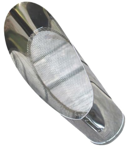 YARNOW Edelstahl Sieblöffel 17Cm - Multifunktionale Gartenschaufel Mit Ergonomischem Design Für Effizientes Erdsieben Umtopfen Und Gartenpflege