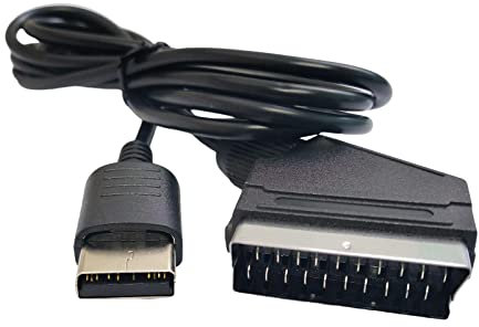 Cavo SCART 1.8M Lunghezza Robusto RGB per DC Portatile RGB Cavo SCART