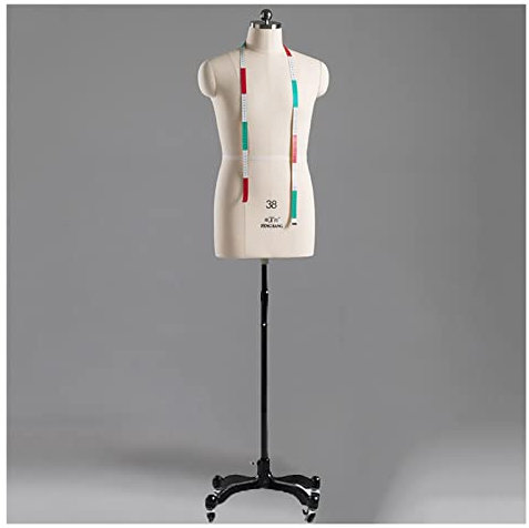 HGJHJJHK Weißer Styropor-Mannequin-Ständer für Männer, Torso, Nähen, Übergröße, feststeckbar, für Erwachsene, Herren, Schneiderpuppen, Dummy-Modell für Kleidungsdesign, bodenstehend (Größe: 36#)