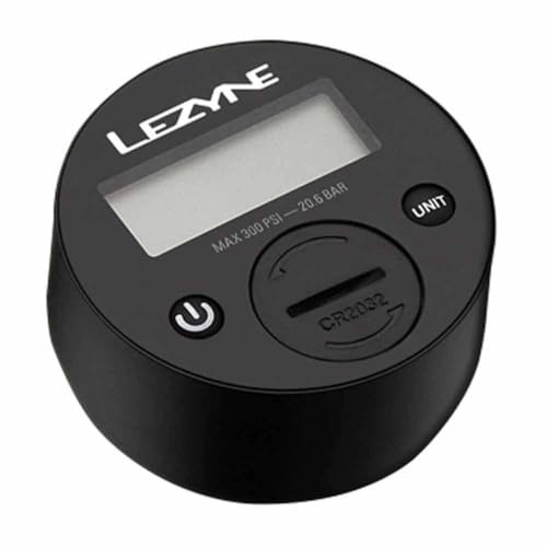 Lezyne Pumpe Manometer, schwarz, One Size