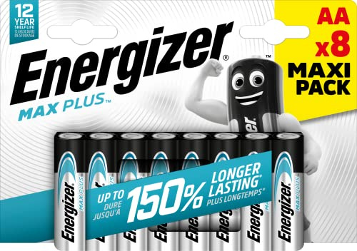 Energizer E301324600 Max Plus Mignon (AA) of 8 Chrome