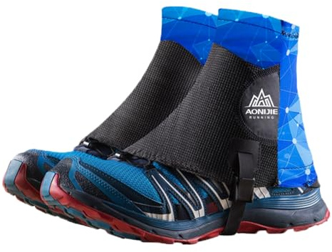 TRIWONDER Gaiters trail damasker, vandring, låga damasker, anti-sand täcker löparskor för män kvinnor löpning jakt