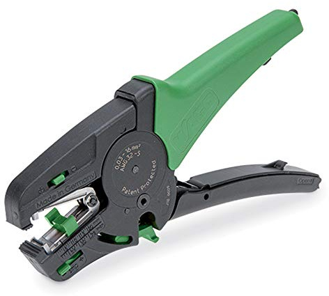 WAGO Abisolierzange Quickstrip Vario 206-1125 | für 0,03 mm² - 16 mm², schnelles und präzises Abisolieren von feindrähtigen und massiven Leitern