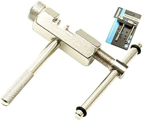 VOANZO Bike Chain Tool, Bicycle Chain Breaker Spliter Link Remover Chain Repairing Tool Bicycle Chain Rivet Tool (Silver)